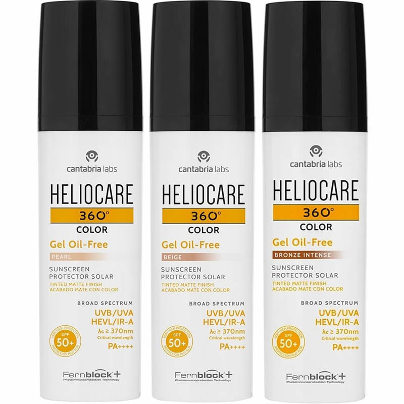 Heliocare Gel Oil Free Bronze Intense Spf Ml Salunatur