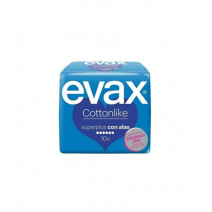 EVAX COTTONLIKE SUPER PLUS COMPRESA CON ALAS 10 UDS