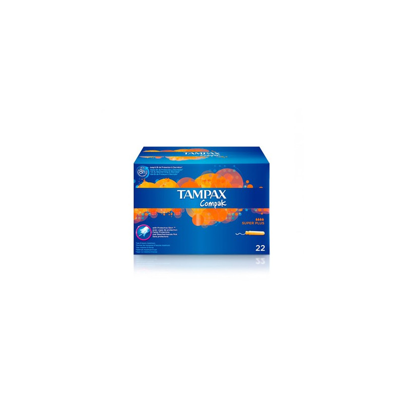 TAMPAX COMPAK SUPER PLUS 22 UDS