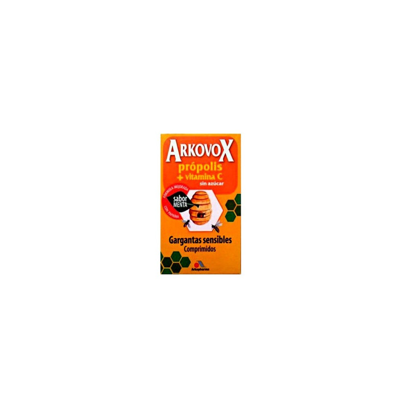 ARKOVOX PROPOLIS VIT MENTA EUCALIPTO 24 COMPRIMIDOS