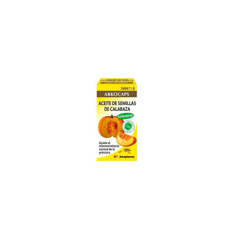 ARKOFLUIDO ACEITE SEMILLAS DE CALABAZA 50 CAPSULAS