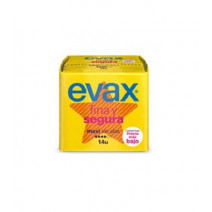 EVAX COMPRESAS TOCOLOGICAS FINA Y SEGURA SIN ALAS MAXI 14 UDS