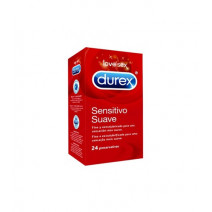 DUREX PRESERVATIVOS SENSITIVO SUAVE 24 UDS