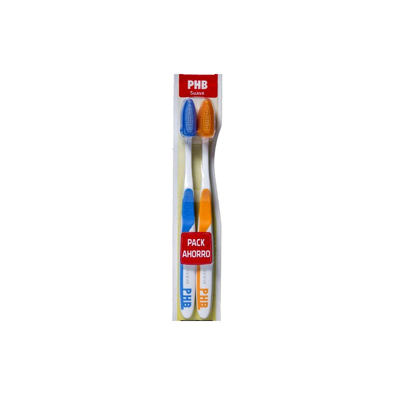 PHB CEPILLO DENTAL PLUS SUAVE DUPLO