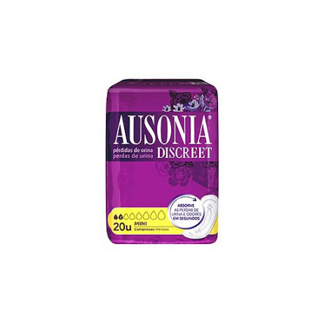 AUSONIA DISCREET PERDIDAS DE ORINA MINI 20 UDS