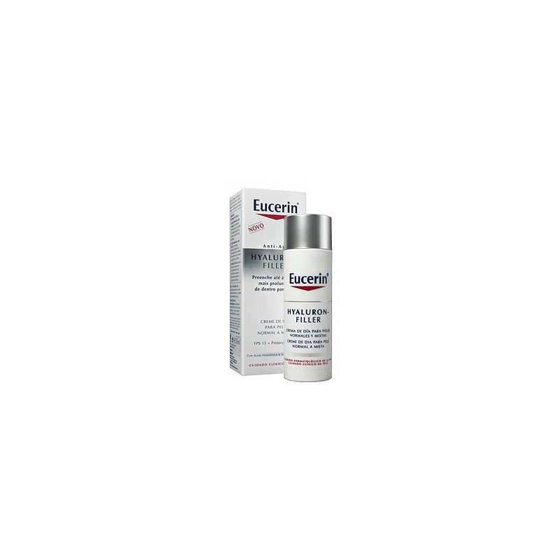 EUCERIN HYALURON FILLER ANTIEDAD DIA PIEL NORMAL MIXTA CREMA 50 ML