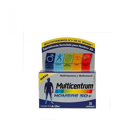 MULTICENTRUM HOMBRE 50+ 30 COMPRIMIDOS