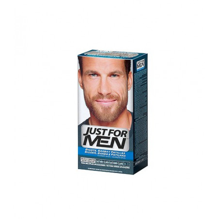 JUST FOR MEN BIGOTE Y BARBA CASTAÑO CLARO 30 ML