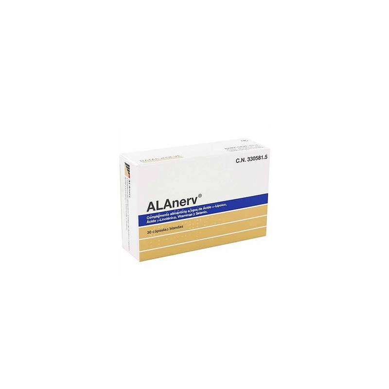 ALANERV 920 MG 30 CÁPSULAS BLANDAS