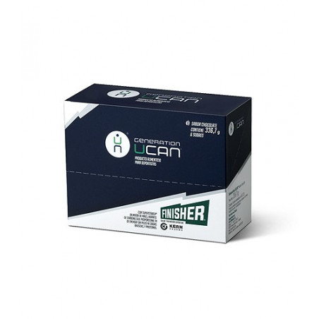 FINISHER UCAN CHOCO PROTEÍNAS 12 G 6 SOBRES