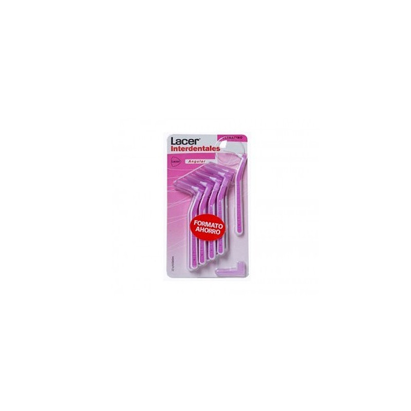 LACER CEPILLO INTERDENTAL ANGULAR EXTRAFINO 10 UDS