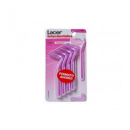 LACER CEPILLO INTERDENTAL ANGULAR EXTRAFINO 10 UDS