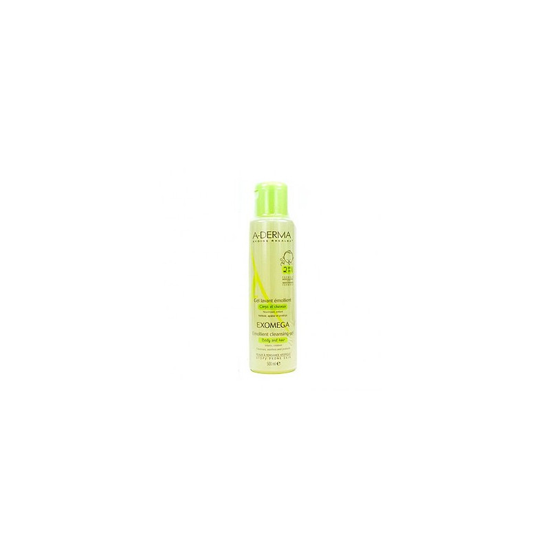 A-DERMA EXOMEGA GEL LIMPIADOR 2 EN 1 500 ML