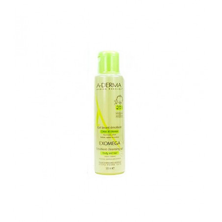 A-DERMA EXOMEGA GEL LIMPIADOR 2 EN 1 500 ML