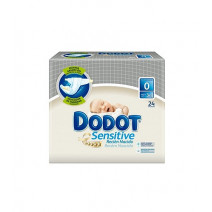 DODOT SENSITIVE RECIEN NACIDO PAÑAL T-0 0-3 KG 24 UDS