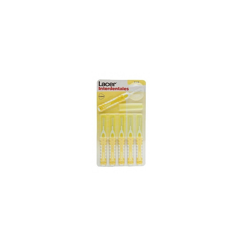 LACER CEPILLO INTERDENTAL RECTO FINO BLISTER 6 UDS