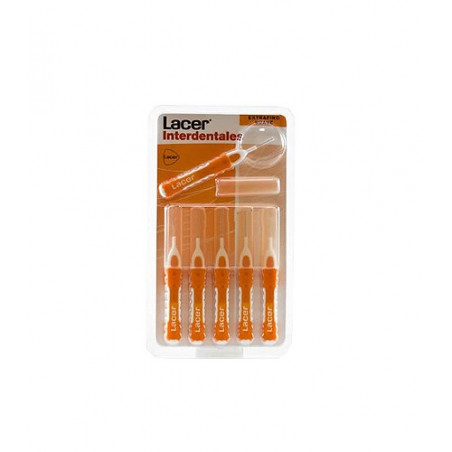 LACER CEPILLO INTERDENTAL RECTO EXTRAFINO SUAVE 6 UDS