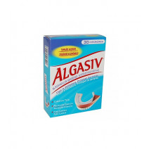 ALGASIV ALMOHADILLAS ADHESIVAS DENTADURA INFERIOR 30 UDS