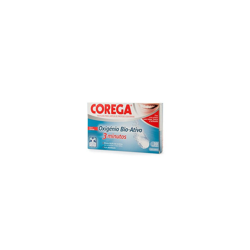 COREGA OXIGENO BIO-ACTIVO 30 TABLETAS EFERVESCENTES