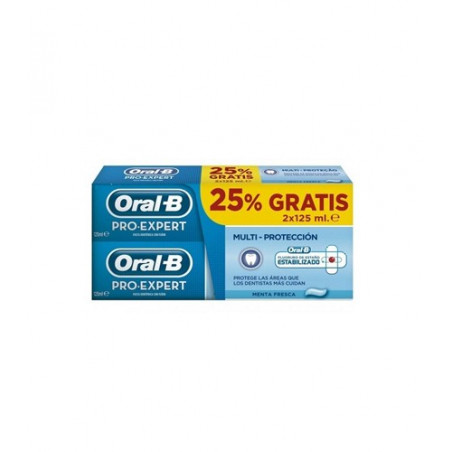 ORAL B PASTA PRO EXPERT MULTIPROTECCION 100 ML DUPLO