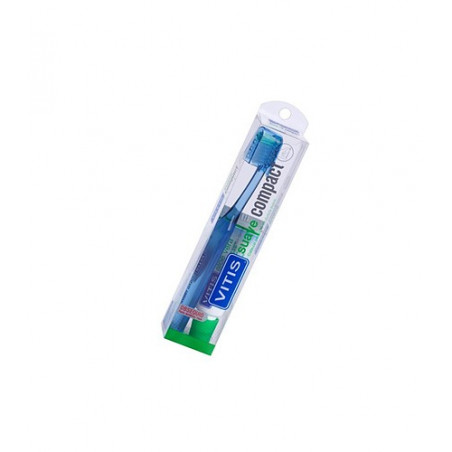 Vitis cepillo dental compact medio 1 ud