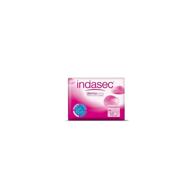 INDASEC COMPRESAS MICRO PLUS 16 UDS (70 ML)