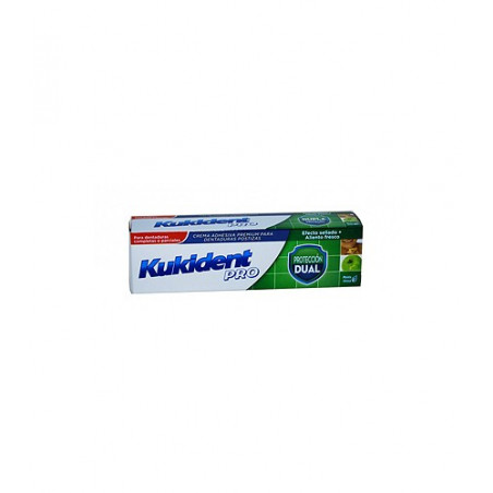 KUKIDENT PROTECCION DUAL ALIENTO FRESCO Y EFECTO SELLADO CREMA ADHESIVA 40 G