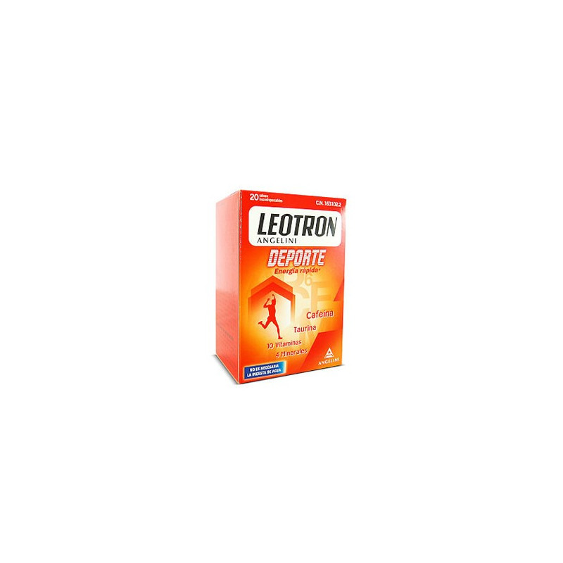 LEOTRON DEPORTE 20 SOBRES BUCODISPERSABLES 2 G