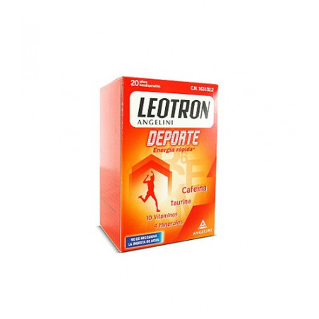 LEOTRON DEPORTE 20 SOBRES BUCODISPERSABLES 2 G