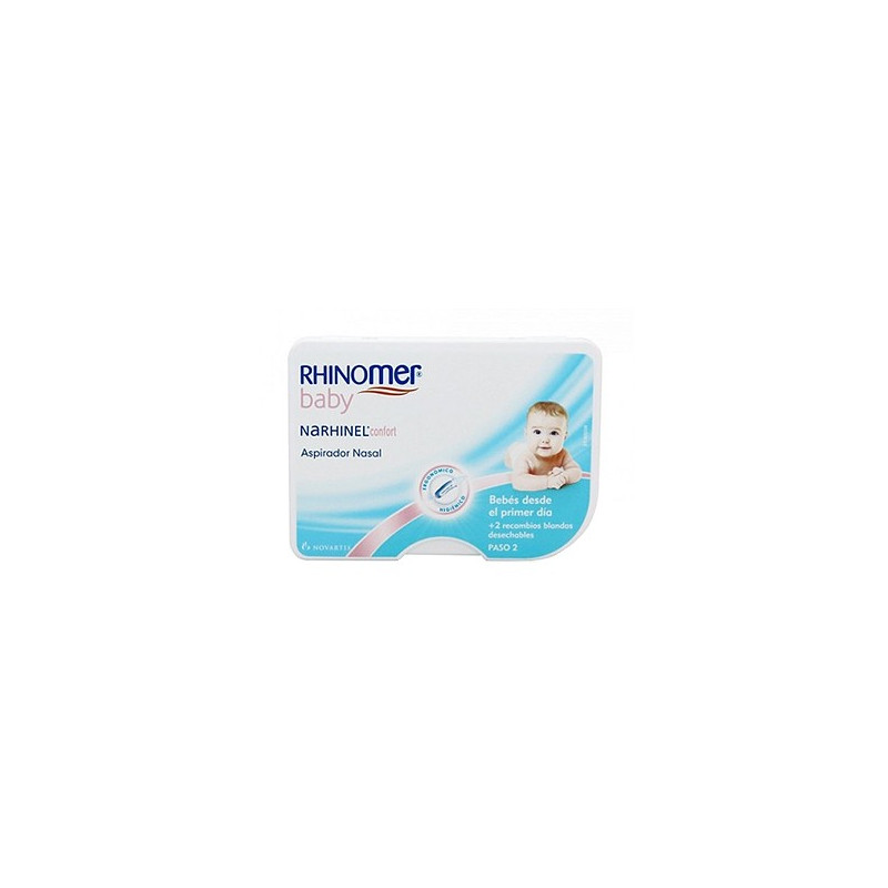 RHINOMER NARHINEL CONFORT ASPIRADOR NASAL RECAMBIO BLANDO 8 UDS