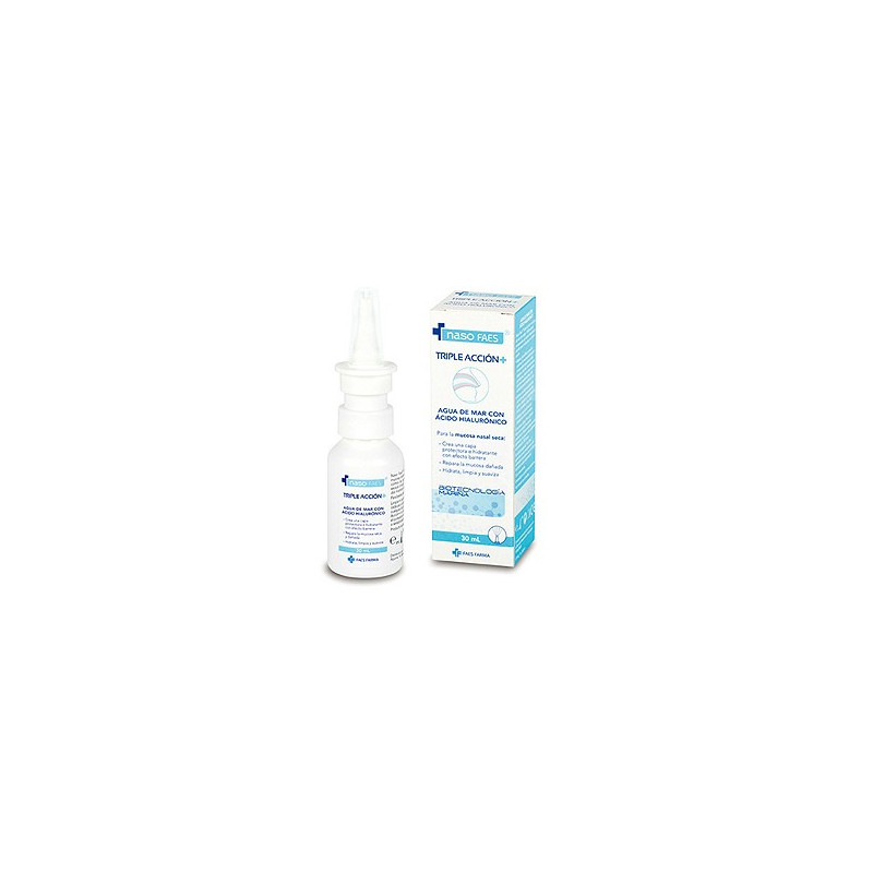 NASO FAES TRIPLE ACCION+ LIMPIEZA NASAL 30 ML