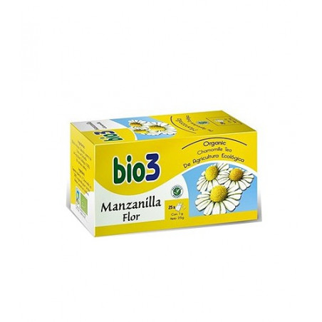 BIO3 MANZANILLA FLOR 25 FILTROS 1,5 G