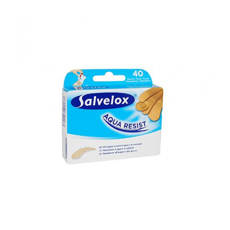 SALVELOX PLASTICO SURTIDO 5 TAMAÑOS 40 TIRITAS