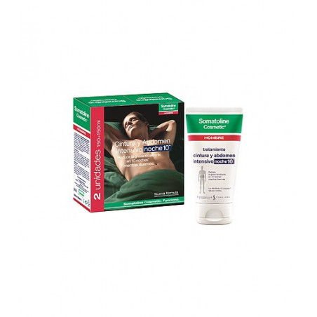 SOMATOLINE HOMBRE CINTURA Y ABDOMEN NOCHE 10 150 ML PACK