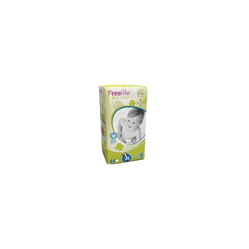 FREELIFE BEBECASH PAÑAL JUNIOR 11-25 KG T5 44 UDS