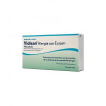 VIDISAN ALERGIA CON ECTOIN COLIRIO MONODOSIS 20 ENVASES