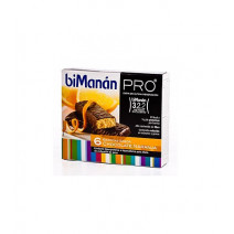 Bimanan pro crema barrita chocolate naranja 6 uds