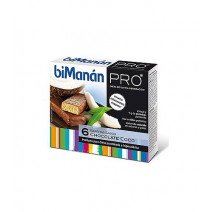 BIMANAN PRO BARRITA CHOCOLATE-COCO 6UDS