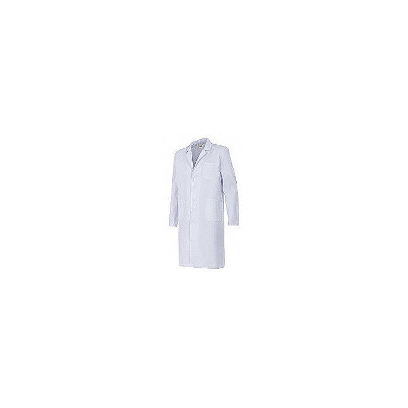 BATA BLANCA MASCULINA TALLA-56 L 1 UD