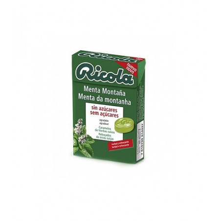 RICOLA MENTA DE LA MONTAÑA SIN AZÚCAR 50GR