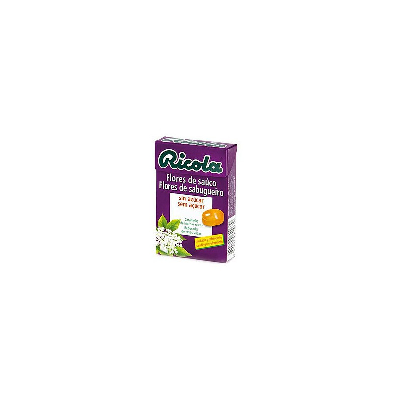 RICOLA CARAMELOS SIN AZÚCAR-FLOR DE SAÚCO 50GR