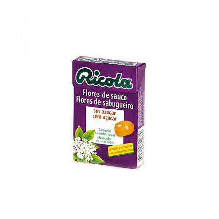 RICOLA CARAMELOS SIN AZÚCAR-FLOR DE SAÚCO 50GR