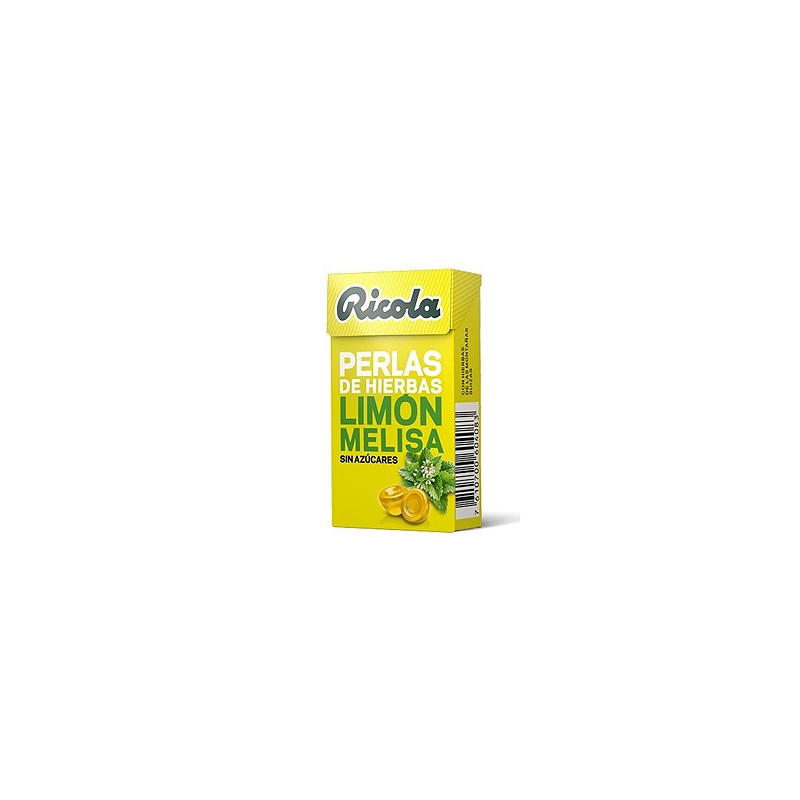 RICOLA PERLAS SIN AZÚCAR-LIMÓN 25GR