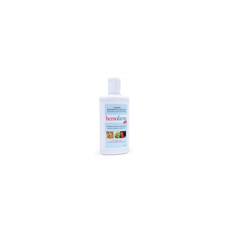 HEMOFARM PLUS JABON DERMATOLOGICO - HIGIENE ANAL 200 ML