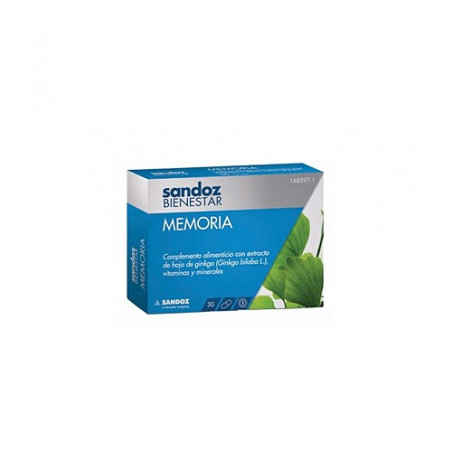 Sandoz bienestar memoria 30 capsulas