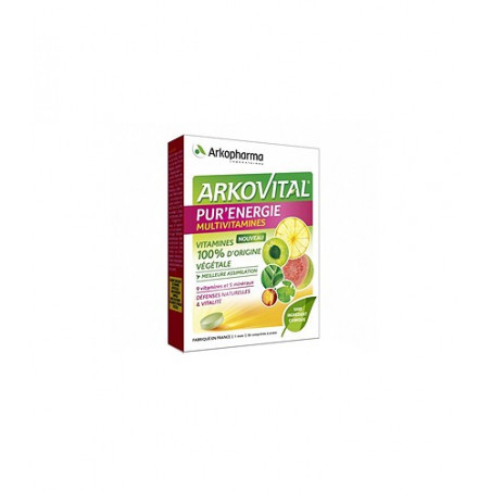 ARKOVITAL PURA ENERGÍA 30 COMPRIMIDOS