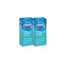 Durex natural plus preservativos (12 preservativos 2 cajas)