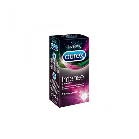 DUREX INTENSE ORGASMO PRESERVATIVO 12 UDS