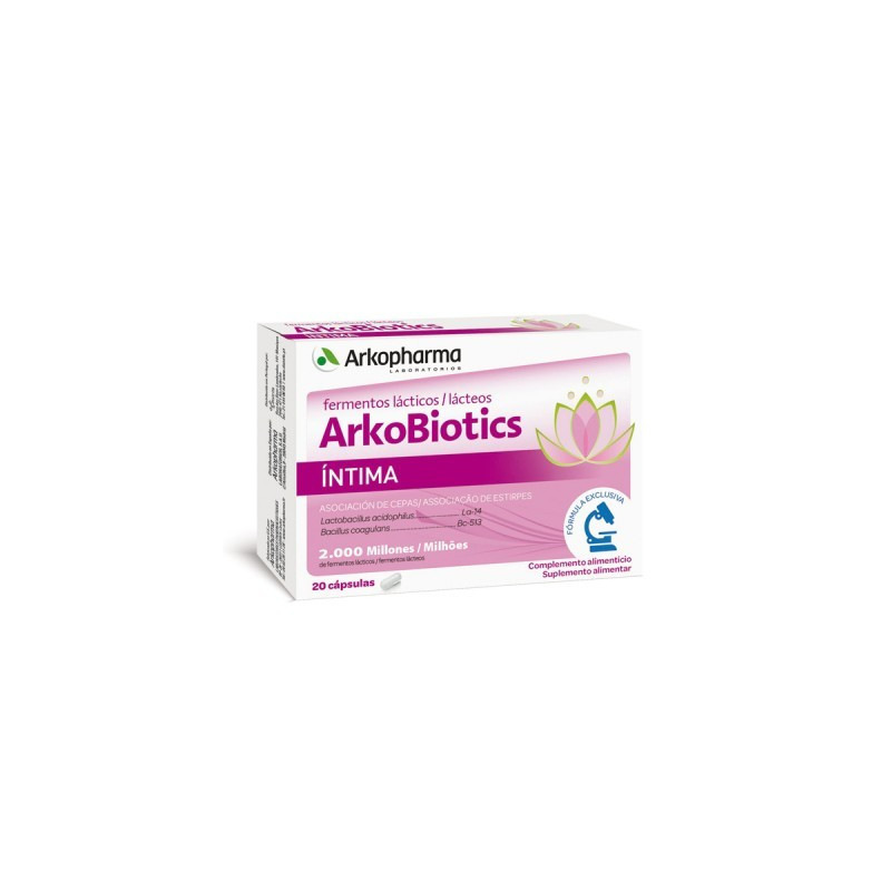 COMPRAR ARKOBIOTICS INTIMA FLORA VAGINAL PROBIOTICOS 20 CAPSULAS