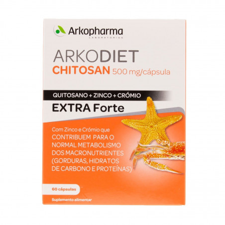 CHITOSAN EXTRA FORTE  CROMO ARKO DIET 60 CÁPSULAS